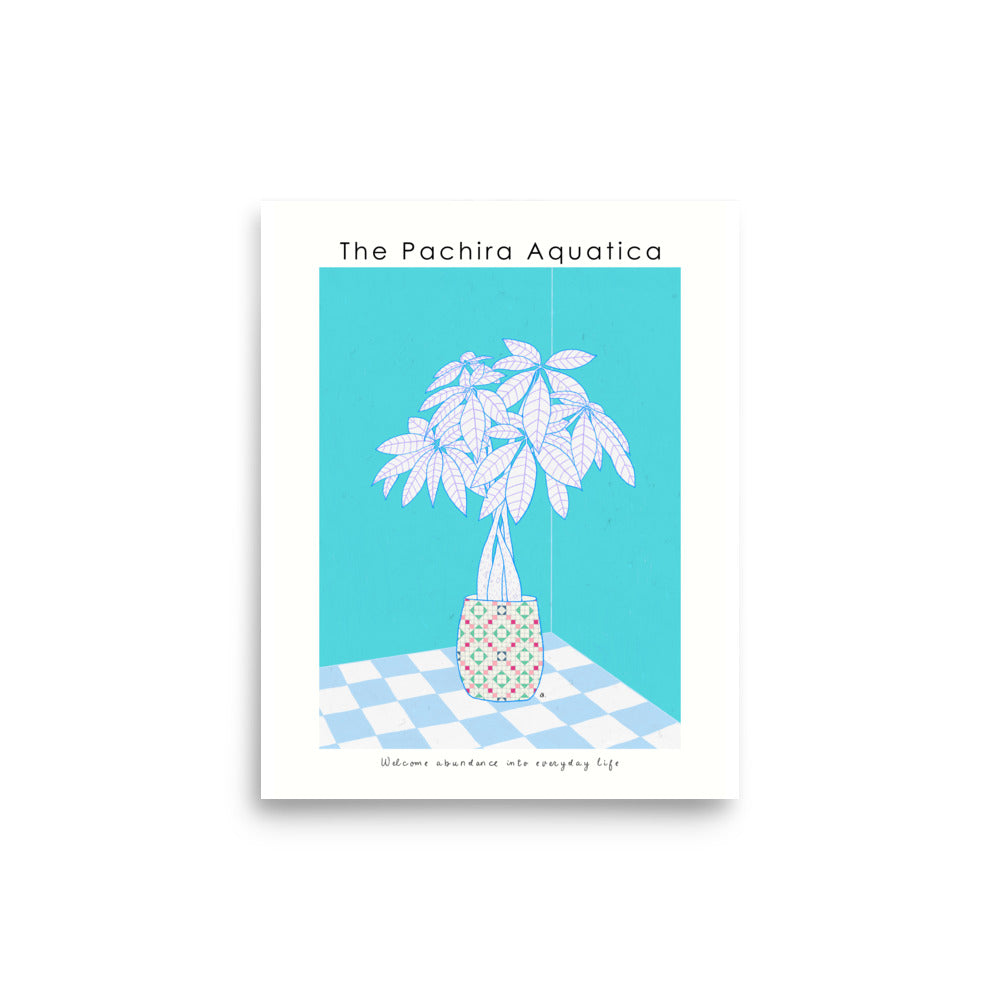 The Pachira Aquatica Poster | Shuu.Room Botanical Collection | Premium Quality