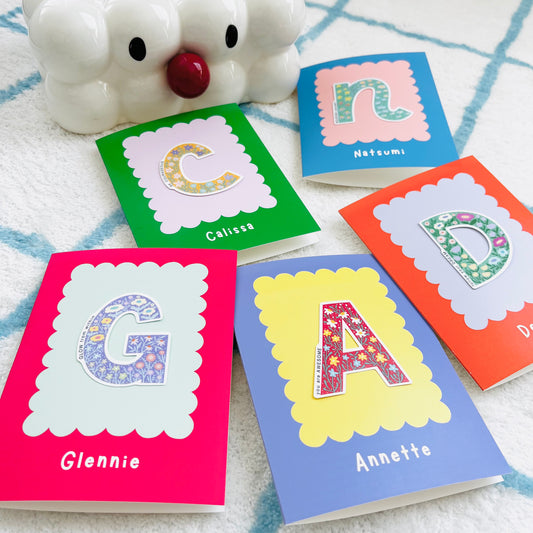 Customized Sticker Greeting Cards