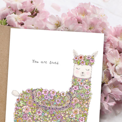 Alpaca - Postcard
