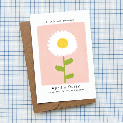 April's Daisy - Postcard