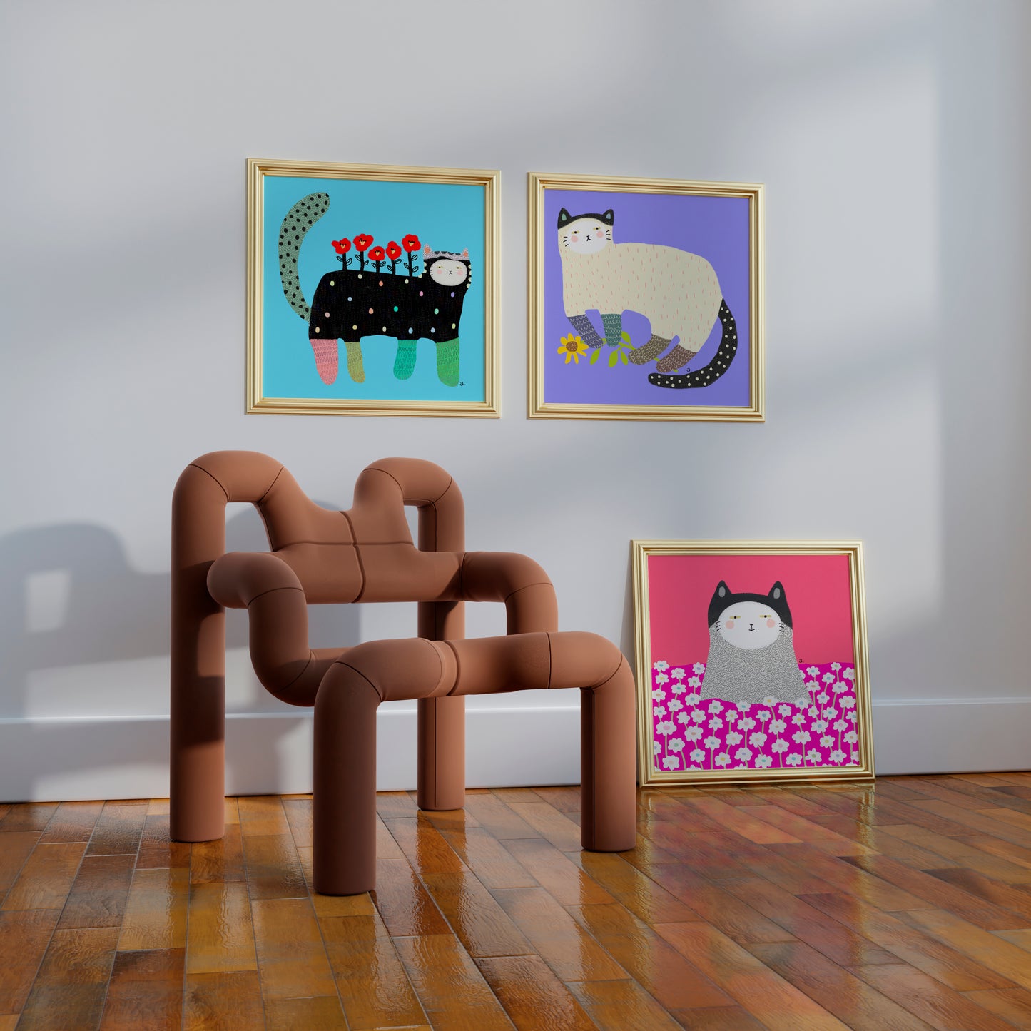 Blooming into Your Best Self - Square Poster