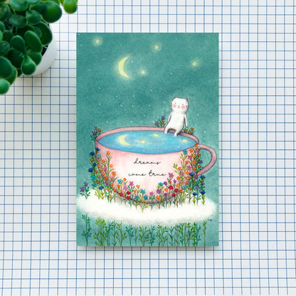 Dreams come true - Postcard