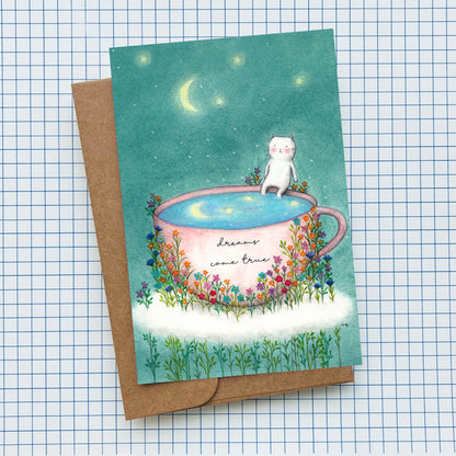 Dreams come true - Postcard