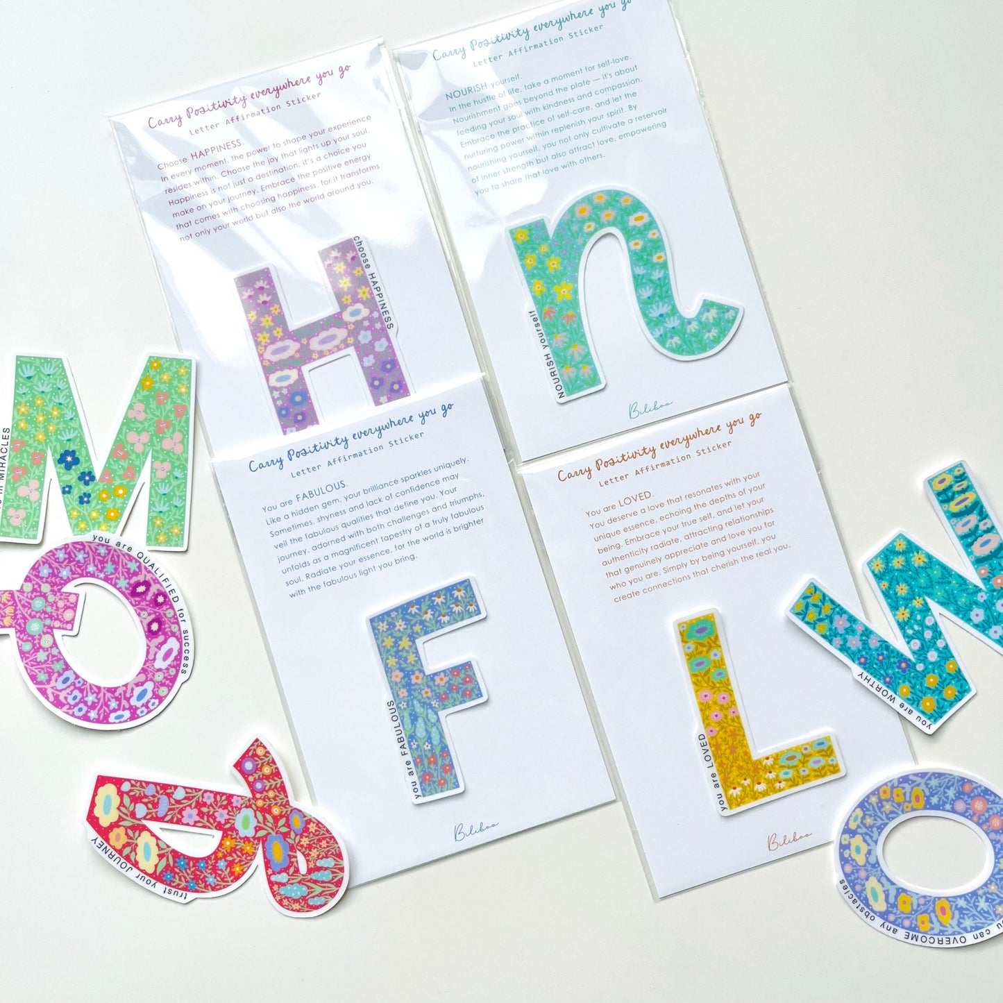 Letter O Sticker - you can OVERCOME any obstacles