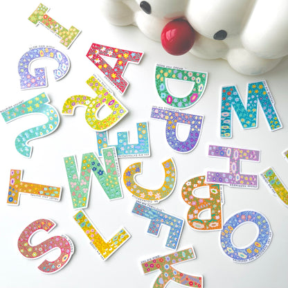 Letter O Sticker - you can OVERCOME any obstacles