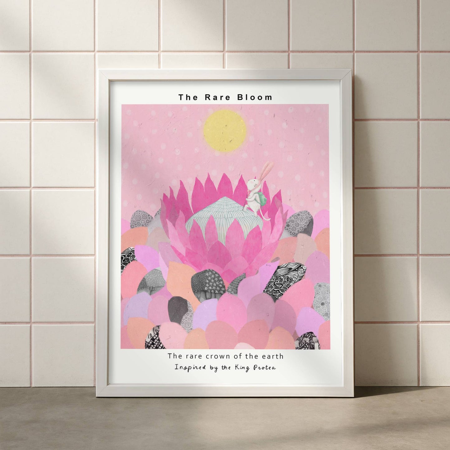 King Protea Poster 01