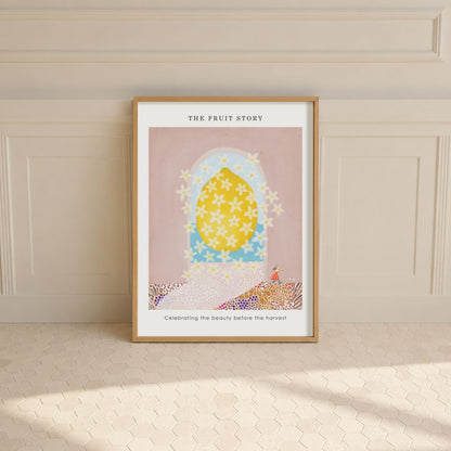 Lemon - The Fruit Story Poster Mockup