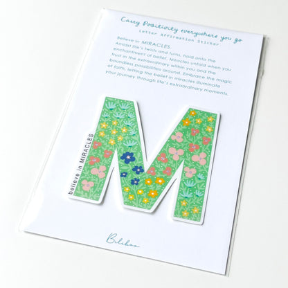 Letter Affirmation Stickers
