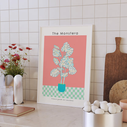 The Monstera Poster | Shuu.Room Botanical Collection | Premium Quality