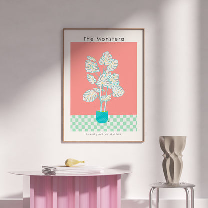 The Monstera Poster | Shuu.Room Botanical Collection | Premium Quality