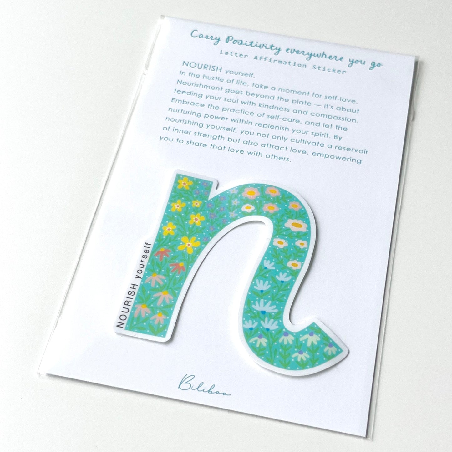 Letter Affirmation Stickers