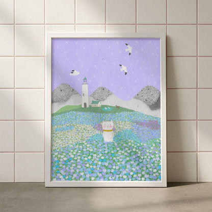 Neelakurinji Illustration Poster 01