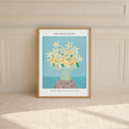Orange - The Fruit Story Poster Mockup