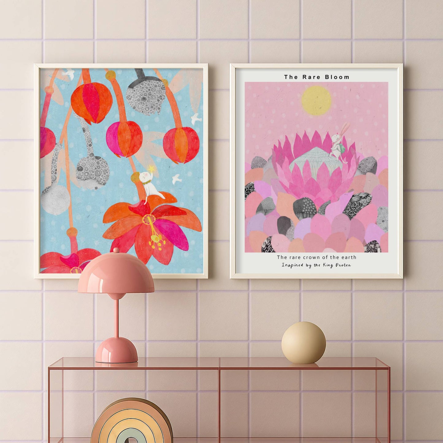 Passiflora Parritae Illustration Poster 03