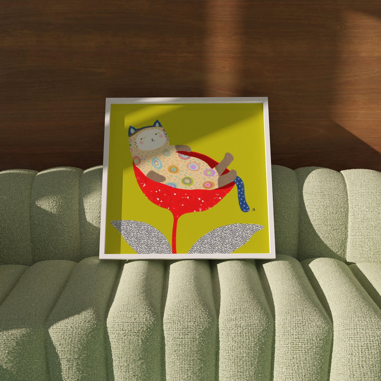 Paws in Pause - Square Poster