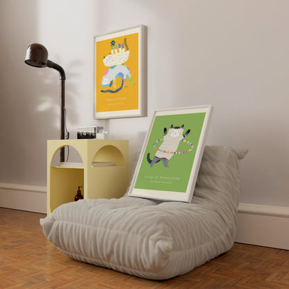 Paws n Poses - Portrait Poster