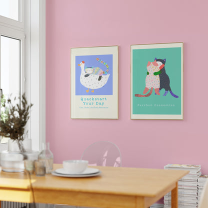 Quarkstart Your Day - Portrait Poster