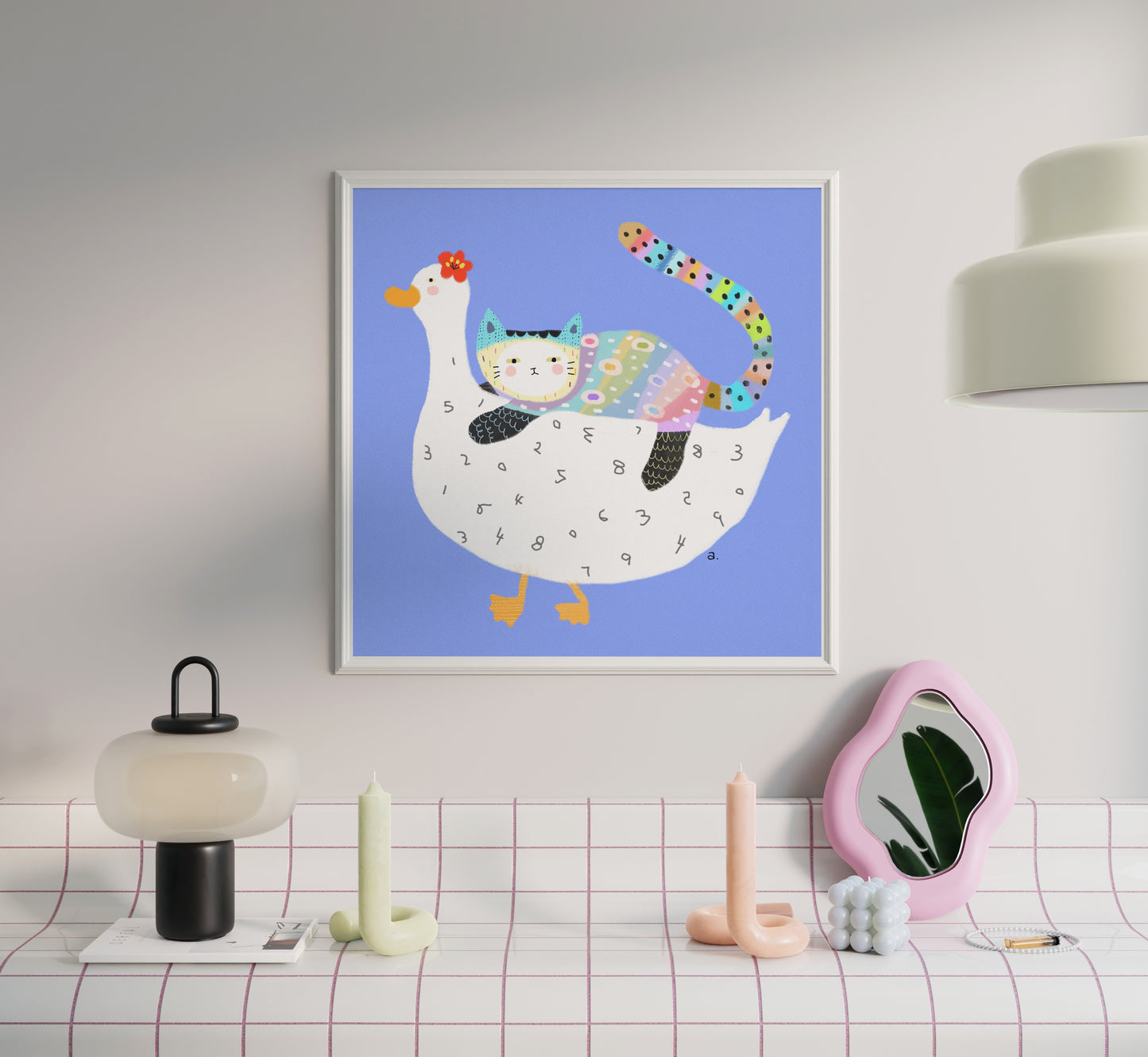 Quarkstart Your Day - Square Poster