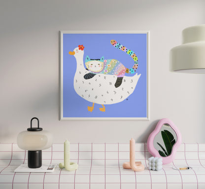Quarkstart Your Day - Square Poster