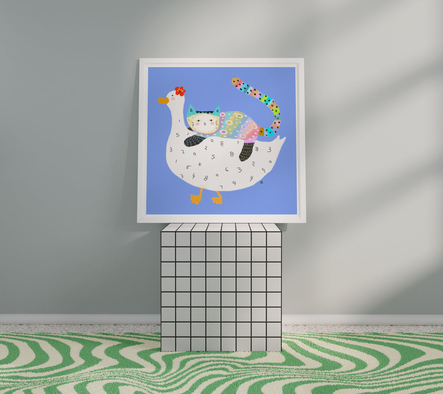 Quarkstart Your Day - Square Poster