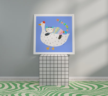 Quarkstart Your Day - Square Poster