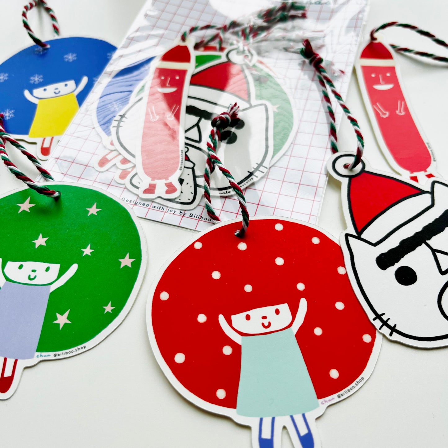 Set A-Festive Friends 01-Merry Little Friends