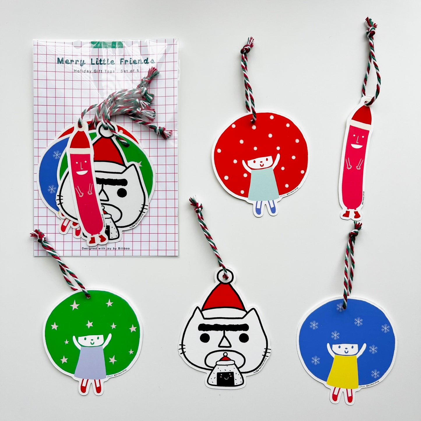 Set A-Festive Friends 02-Merry Little Friends