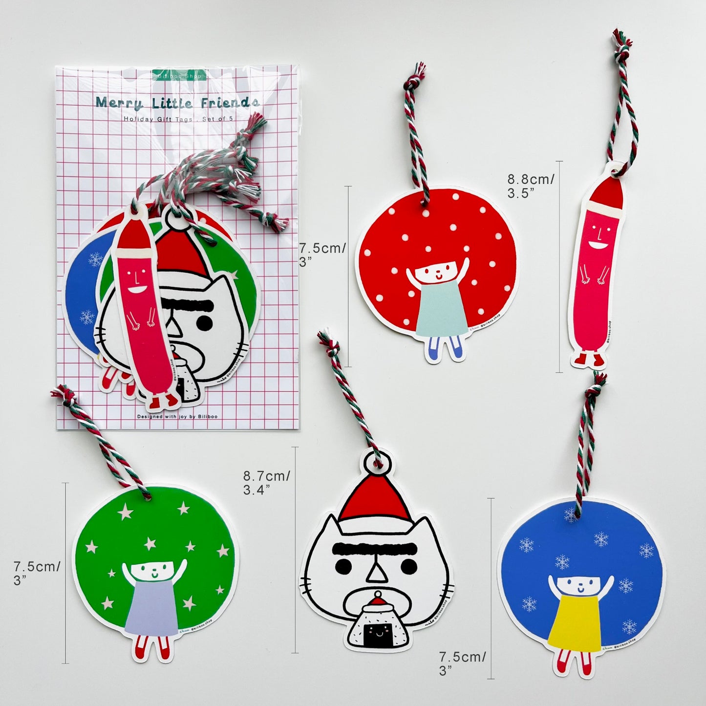 Set A-Festive Friends 03-Merry Little Friends