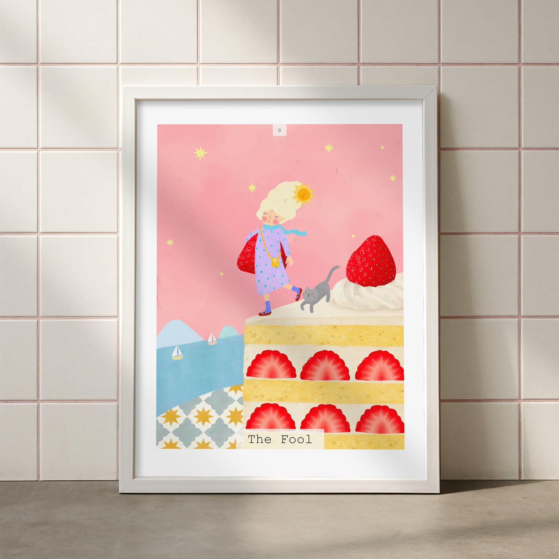 The Fool 01_Titi-Tata Tarot Poster