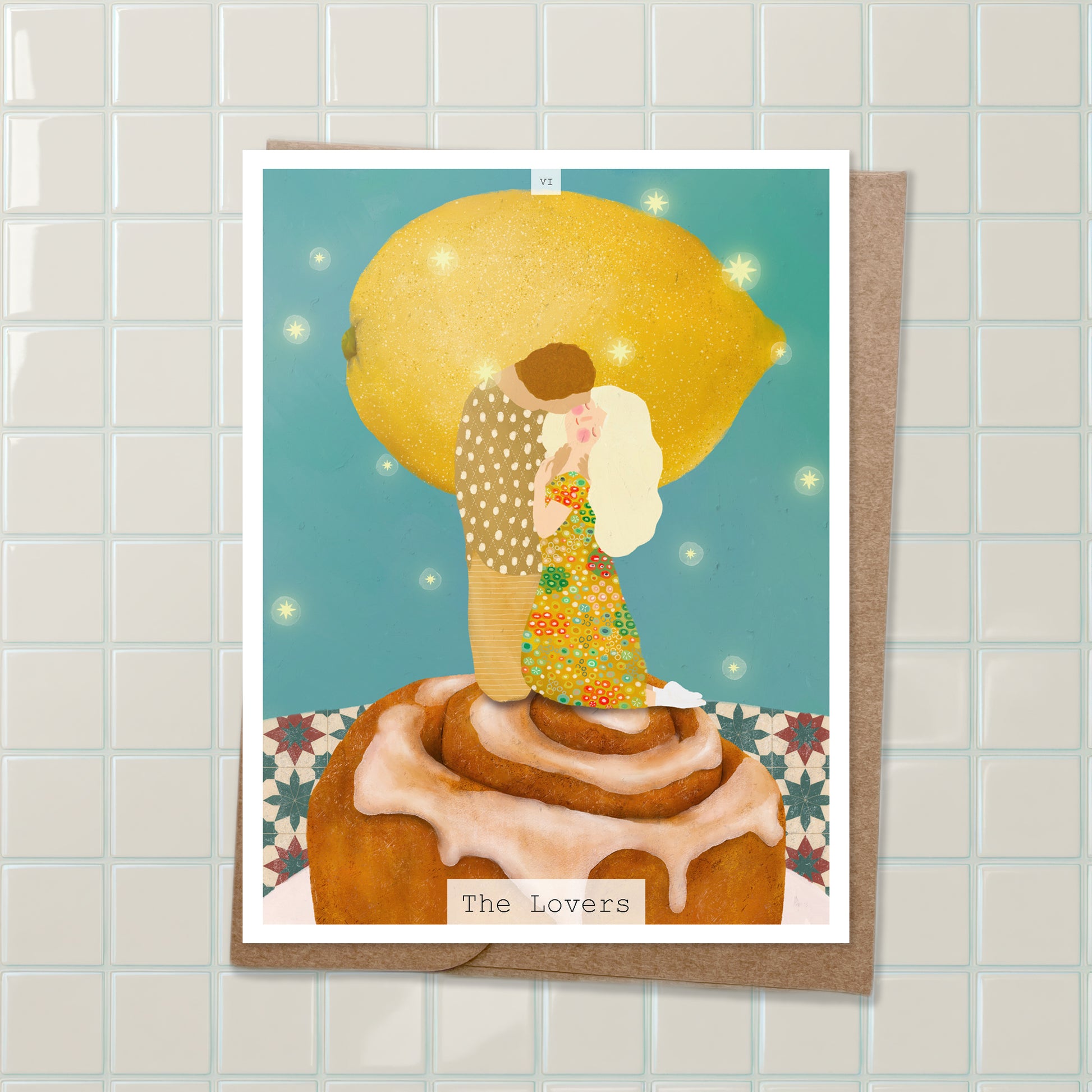 The Lovers 01_Titi-Tata Tarot Postard