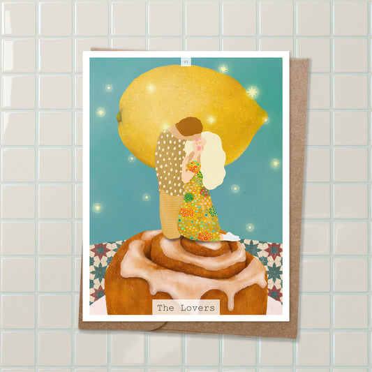 The Lovers 01_Titi-Tata Tarot Postard