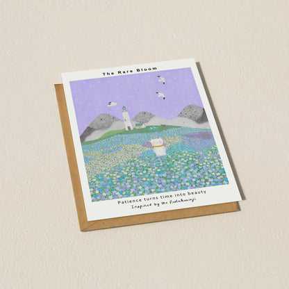 The Rare Bloom-Neelakurinji Postcard 02