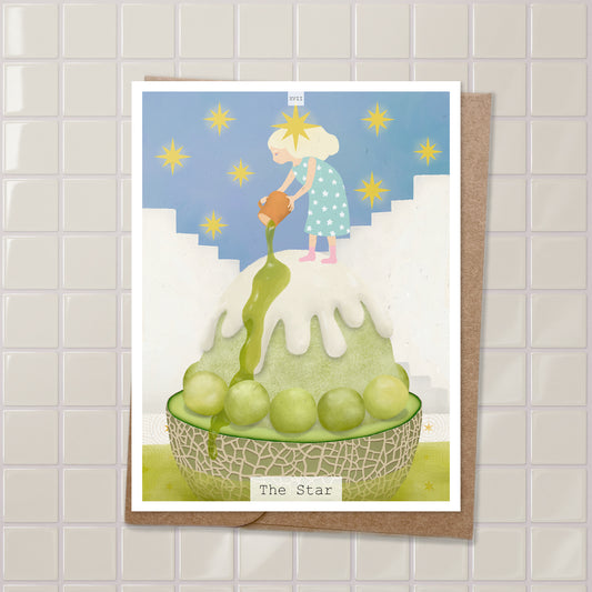 The Star 01_Titi-Tata_Tarot_Postard
