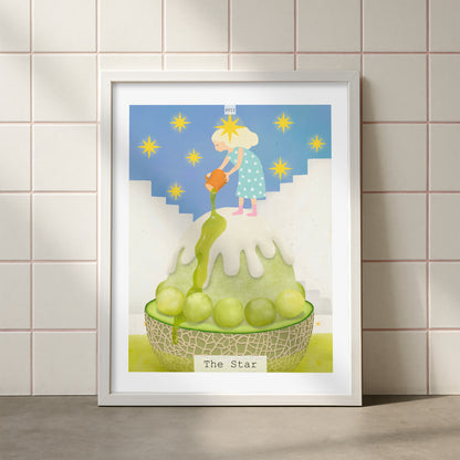 The Star 01_Titi-Tata Tarot Poster