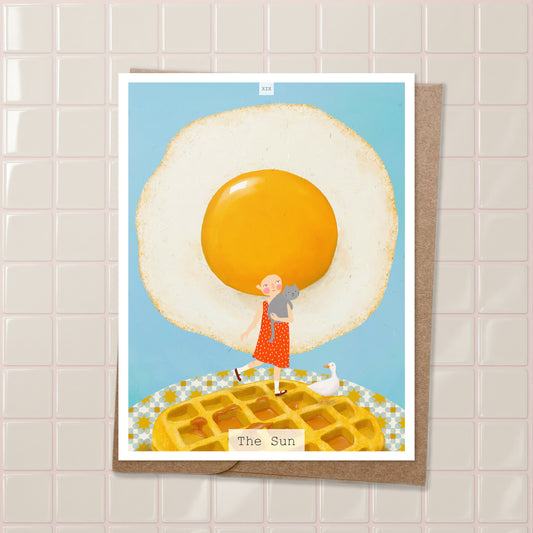 The Sun 01_Titi-Tata_Tarot_Postard