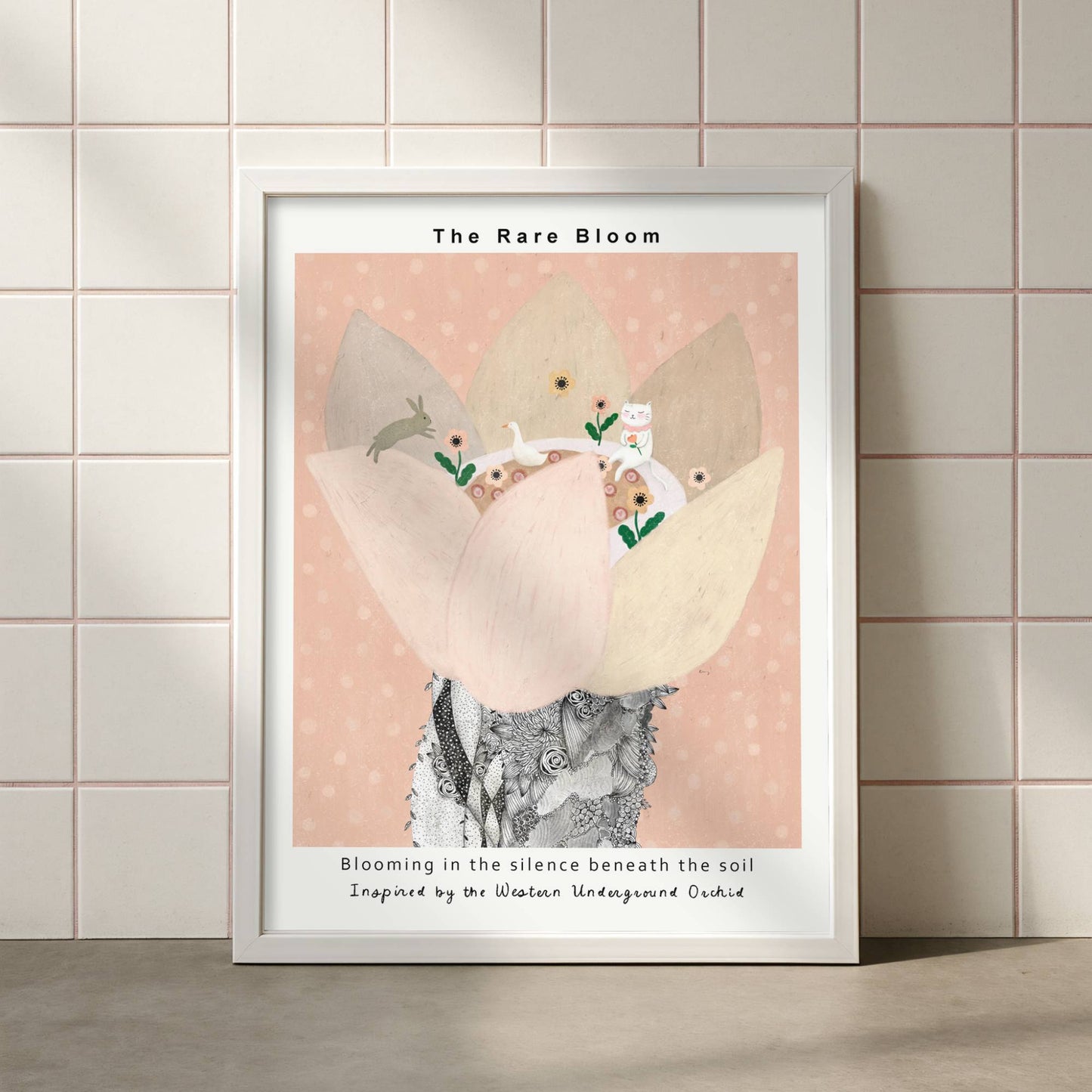 Western Underground Orchid Poster 01