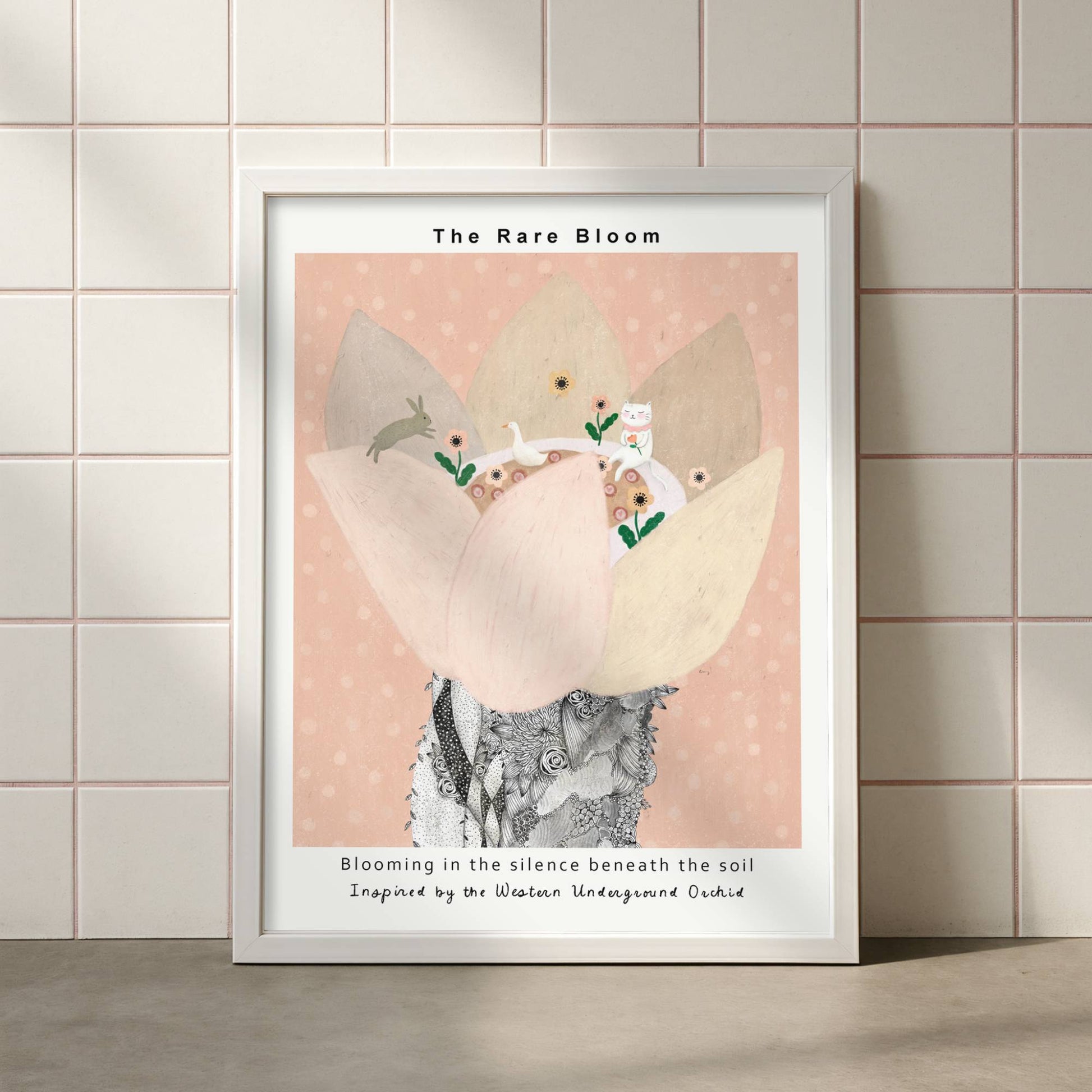 Western Underground Orchid Poster 01