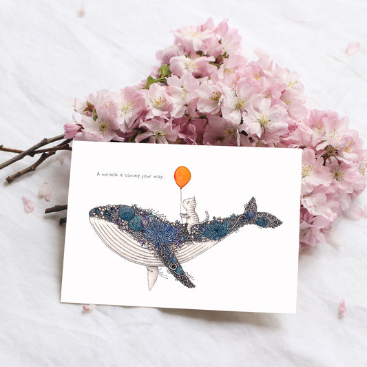 Whale Whale - Postcard