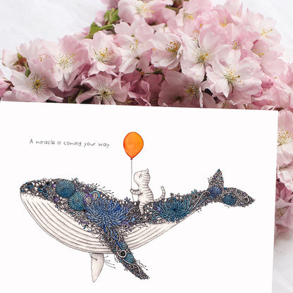 Whale Whale - Postcard