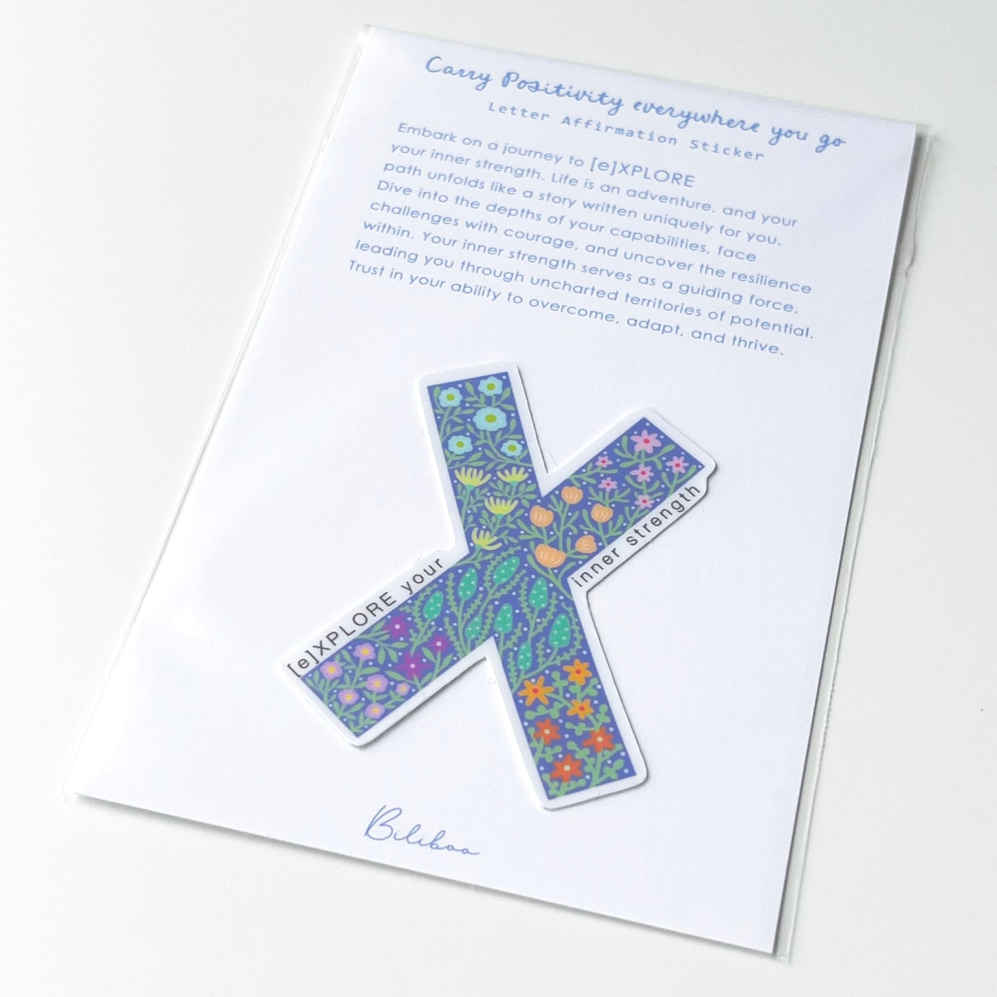 Letter Affirmation Stickers
