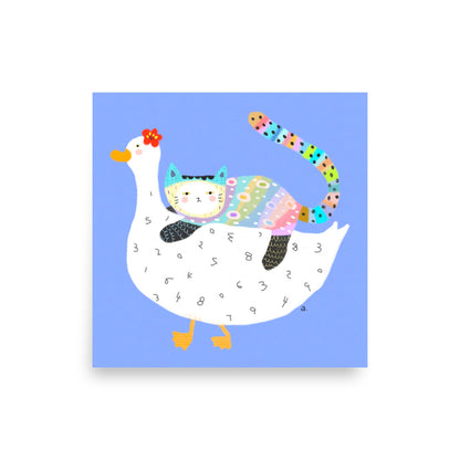 Quarkstart Your Day - Square Poster