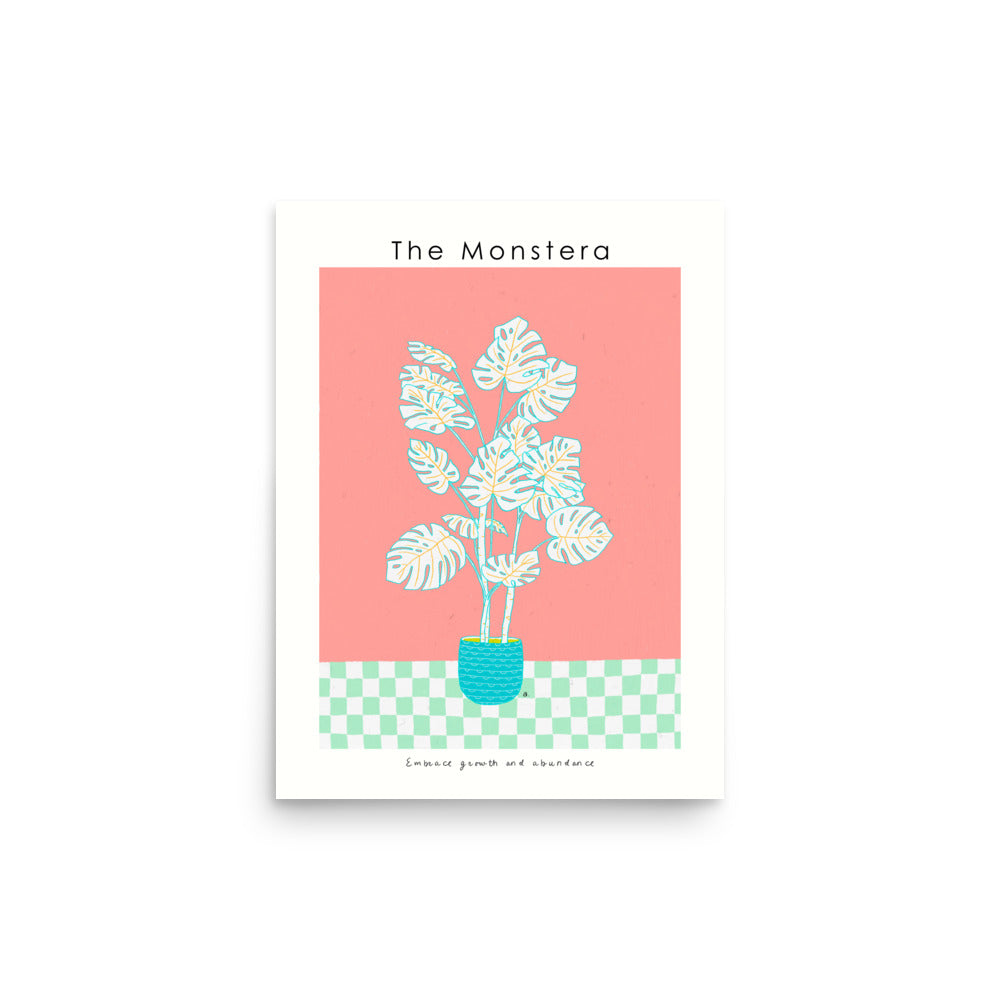 The Monstera Poster | Shuu.Room Botanical Collection | Premium Quality