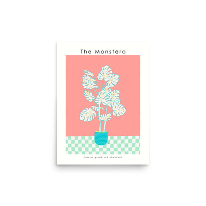 The Monstera Poster | Shuu.Room Botanical Collection | Premium Quality