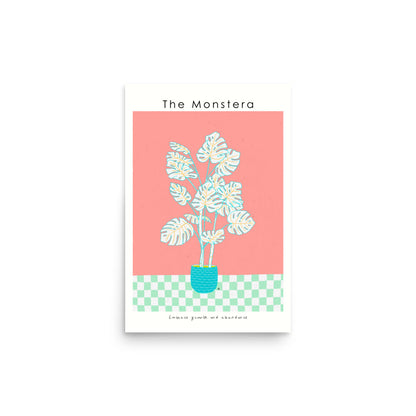 The Monstera Poster | Shuu.Room Botanical Collection | Premium Quality