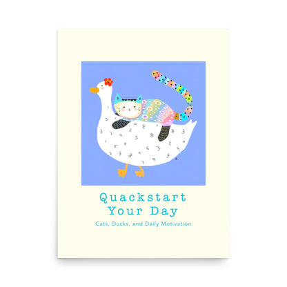 Quarkstart Your Day - Portrait Poster