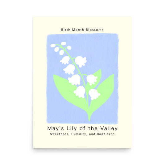 May's Lily of the Valley - Poster