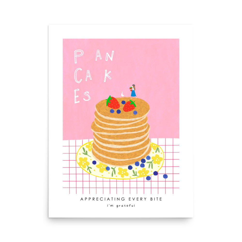 Thankful Table - Pancakes Poster