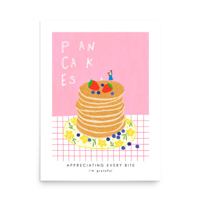 Thankful Table - Pancakes Poster