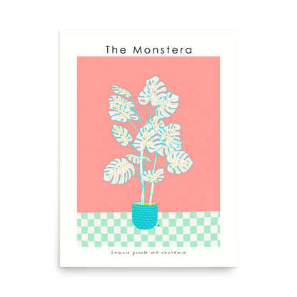 The Monstera Poster | Shuu.Room Botanical Collection | Premium Quality