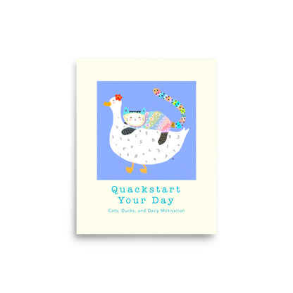 Quarkstart Your Day - Portrait Poster